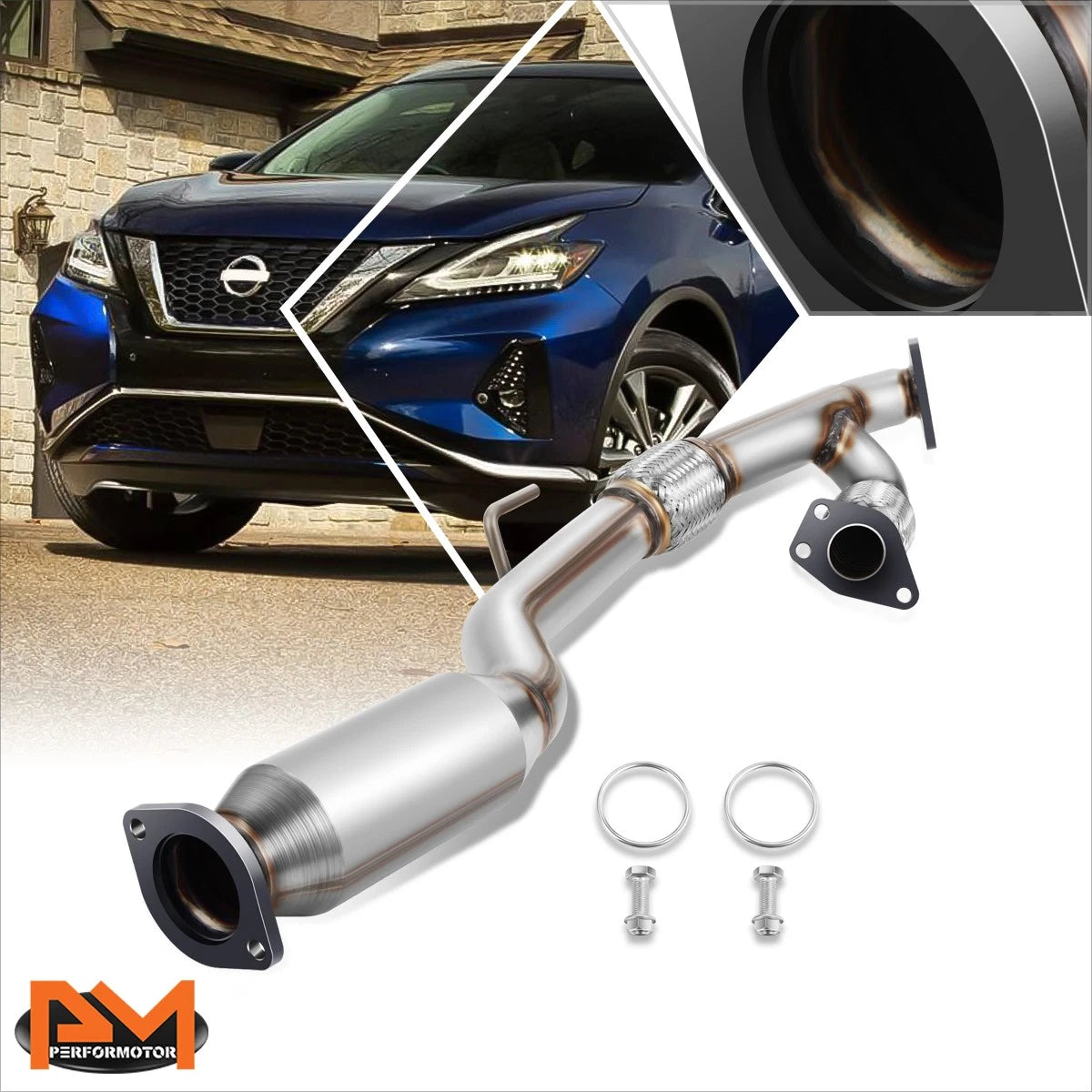 Direct Replace Catalytic Converter for Nissan Murano (2009–2023)