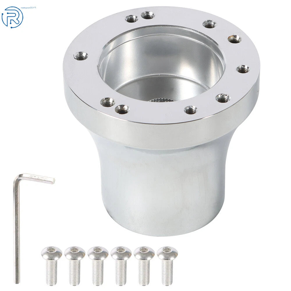 Chrome Steering Wheel Hub Adapter for E-Z-GO RXV/TXT (1970–Present)