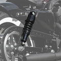 Pair 10.5" Black Rear Shocks for Harley Sportster XL1200 Custom (2004–2012)