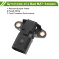 Manifold Absolute Pressure MAP Sensor for BMW 323i E90 (2006-2010)