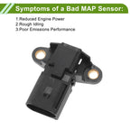 Manifold Absolute Pressure MAP Sensor for BMW 323i E90 (2006-2010)