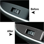 8 x RHD Car Door Window Lift Switch Panel Covers for Toyota Prius (2012-2015)