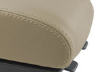 Leather Console Lid Pull Over Cover for Hyundai Tucson (2005–2009) Beige