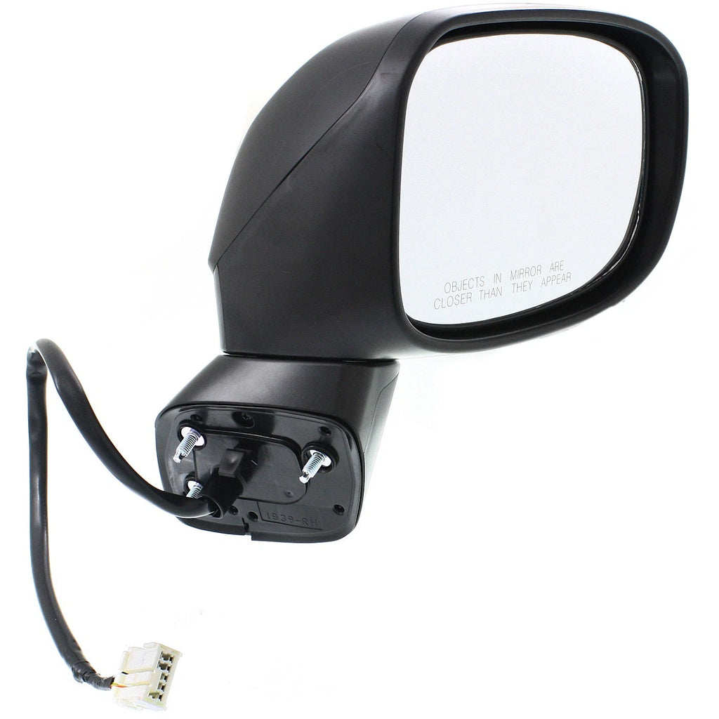 Set of 2 Heated Manual Folding Power Mirrors for Honda Civic (2012–2013)