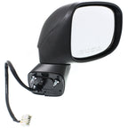 Set of 2 Heated Manual Folding Power Mirrors for Honda Civic (2012–2013)