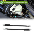 2pcs Extended Brake Line for Audi A3, VW Golf, Passat, CC, Jetta (2006–2013)