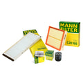 Set of 4 Mann Oil Air Paper Cabin Fuel Filter Kit for Audi A4 Quattro S4 Passat