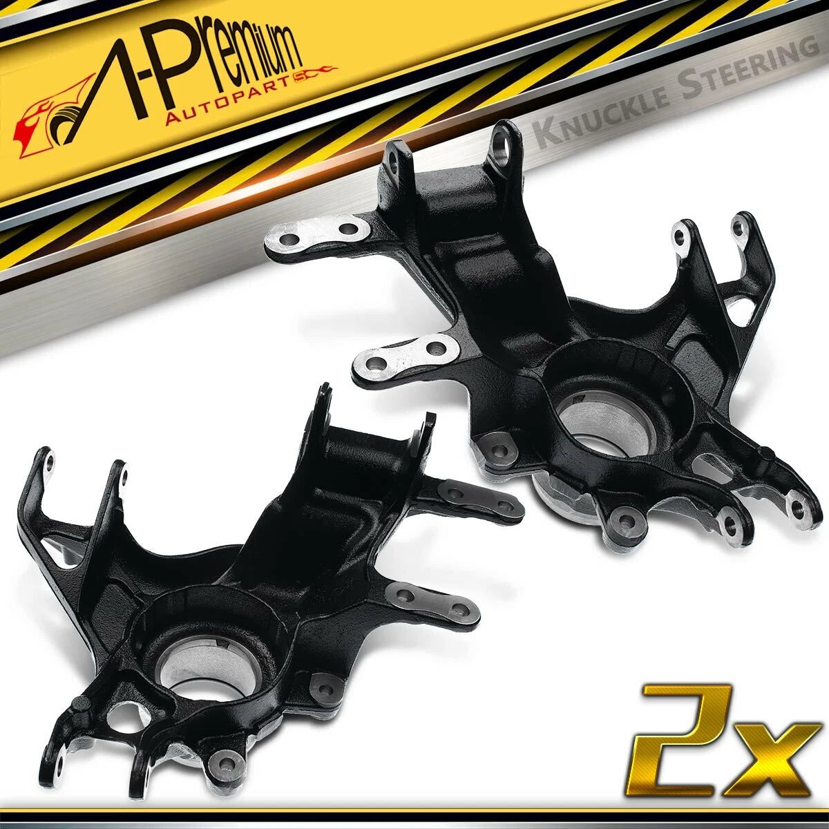 Pair Rear Steering Knuckles for Ford Fusion Lincoln MKZ (2007–2012)