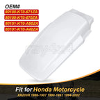 Replacement White Rear Fender for Honda XR200R (1986–2002)