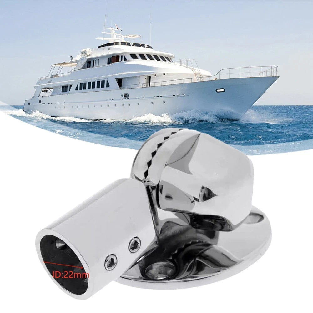 Adjustable 78 Inch Antenna Base for Marine Installation (22mm) 316 Steel