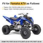 Front Brake Hose Lines Pipe Kit for Yamaha YFM700 Raptor 700 (2006–2024)