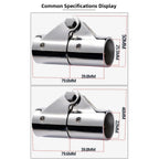 22mm Stainless Steel Boat Rail Connector for RV