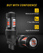 Set of 2 LED Brake Stop Tail Light Bulbs for [Make Model] 