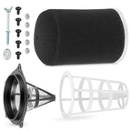 Air Filter + Cage Guide Holder for Yamaha YFZ450 YFZ450R YFZ450RSE (2009–2011)