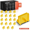 20Pcs Nylon Rocker Panel & Wheel Housing Trim Clips for BMW 
