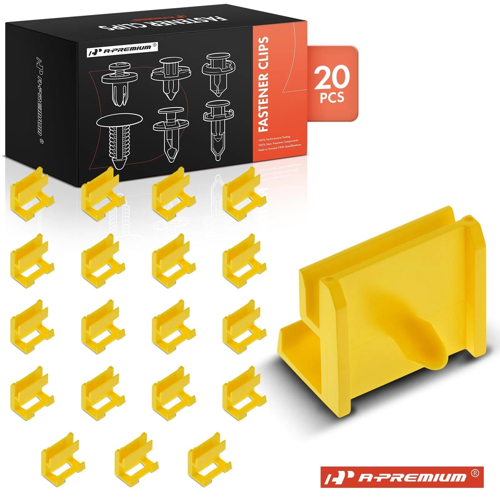 20Pcs Nylon Rocker Panel & Wheel Housing Trim Clips for BMW 