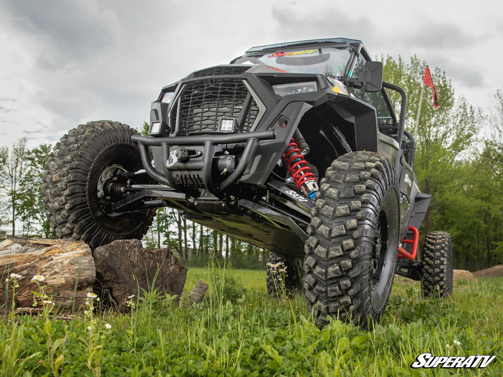 Winch Ready Front Bumper for Polaris RZR XP Turbo S (2018–2023)