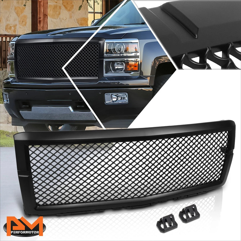 Set of 2 Chrome Side Step Nerf Bars for Silverado/Sierra Regular Cab (2007–2019)