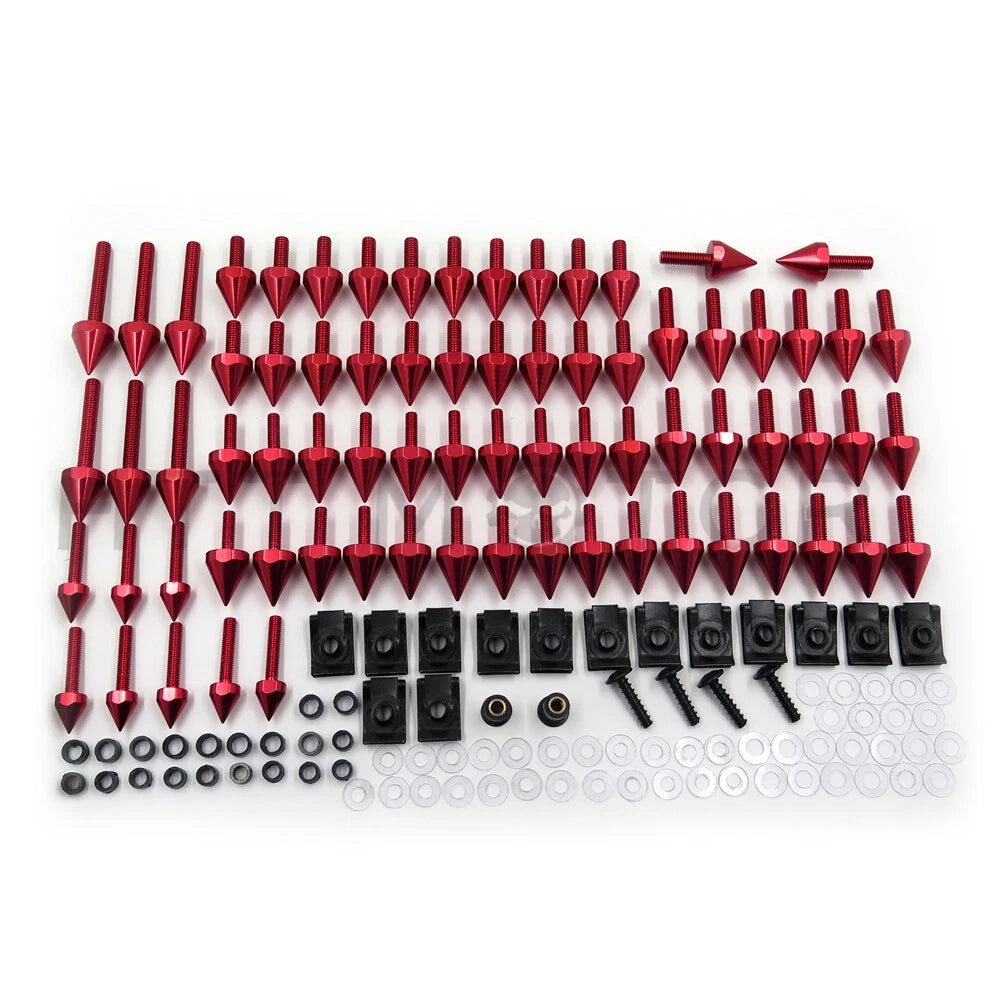 Complete Fairing Bolt Fasteners Kit for Yamaha Honda Suzuki