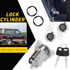 Ignition & Door Lock Cylinder Set for Ford Bronco F150/250/350 (1992–1995)
