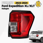 Halogen Tail Light Chrome Right Passenger for Ford Expedition XL/XLT (2022–2025)
