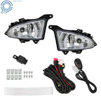 Fog Lights Driving Lamps for Hyundai Elantra (2007–2010) W/Harness+Switch LH+RH