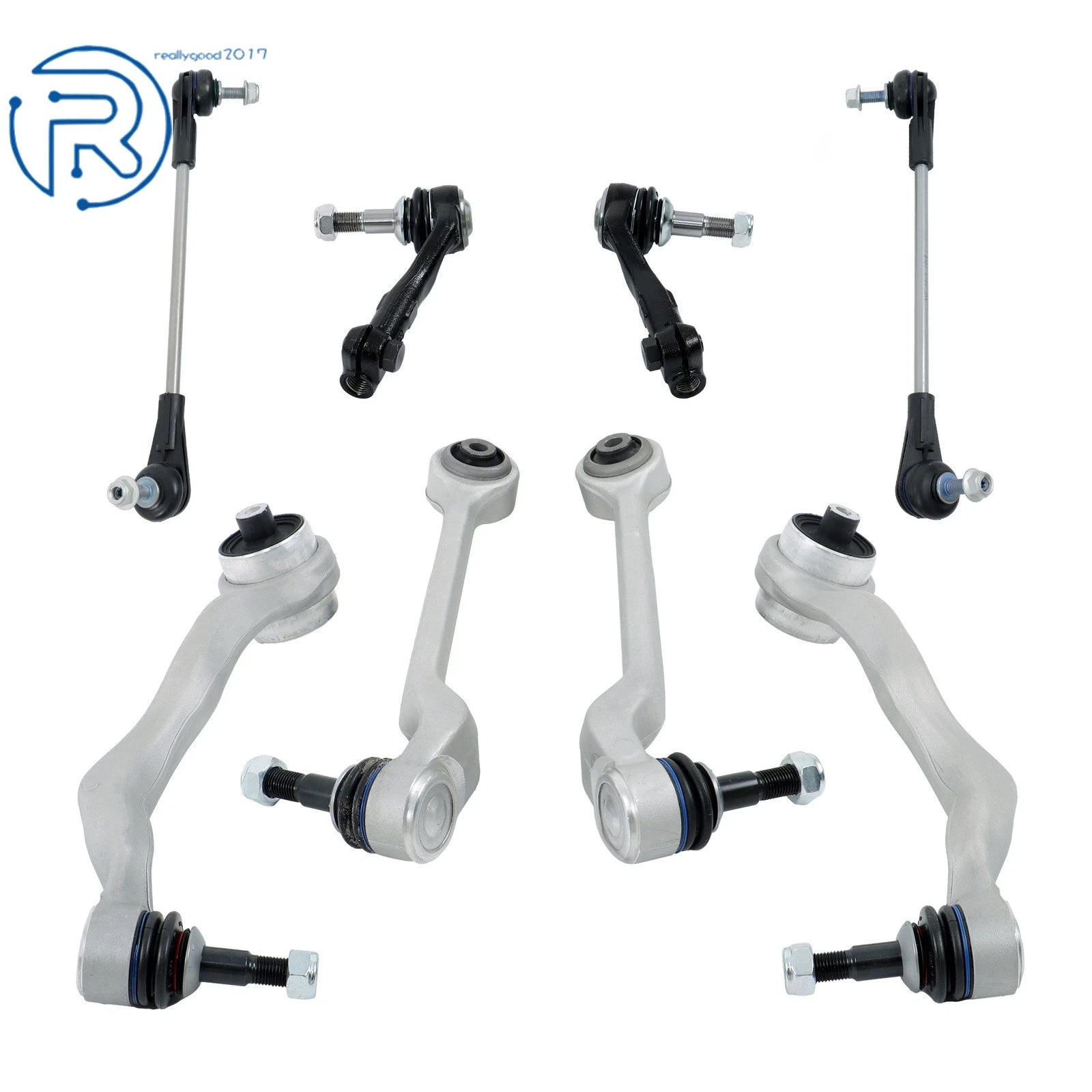 8PCS Front Control Arms w/Ball Joints for BMW 228i 230i 320i 328i 335i (2012–2017)