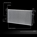 Aluminum Core Radiator for Ford Expedition/Navigator 5.4L (2009–2014) DPI 13099