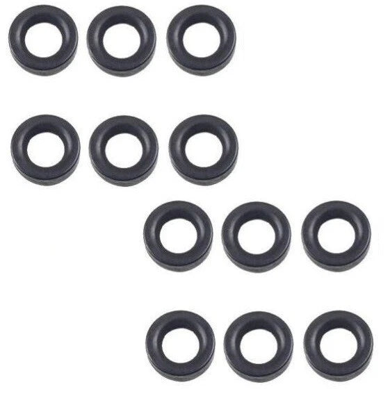Set of 12 Engine Valve Stem Oil Seals for Benz W180 190B 190C 220Sb 220SE