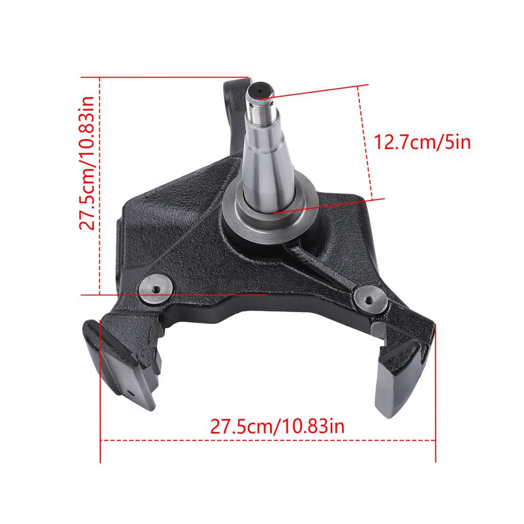 Front Drop Spindles for Chevy GMC C30 C3500 2WD (1975–1991)