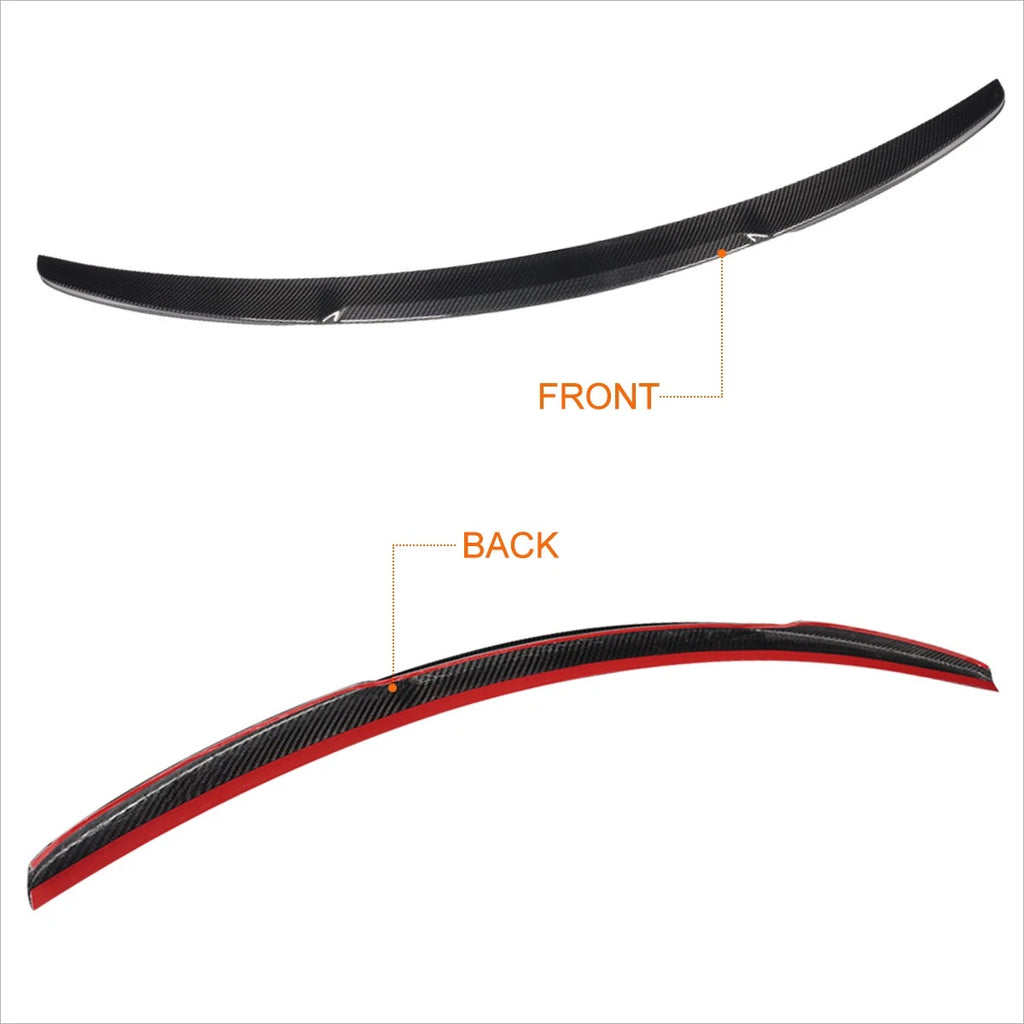 Carbon Fiber V-Style Duck Bill Trunk Spoiler for BMW 2-Series (2014–2021)