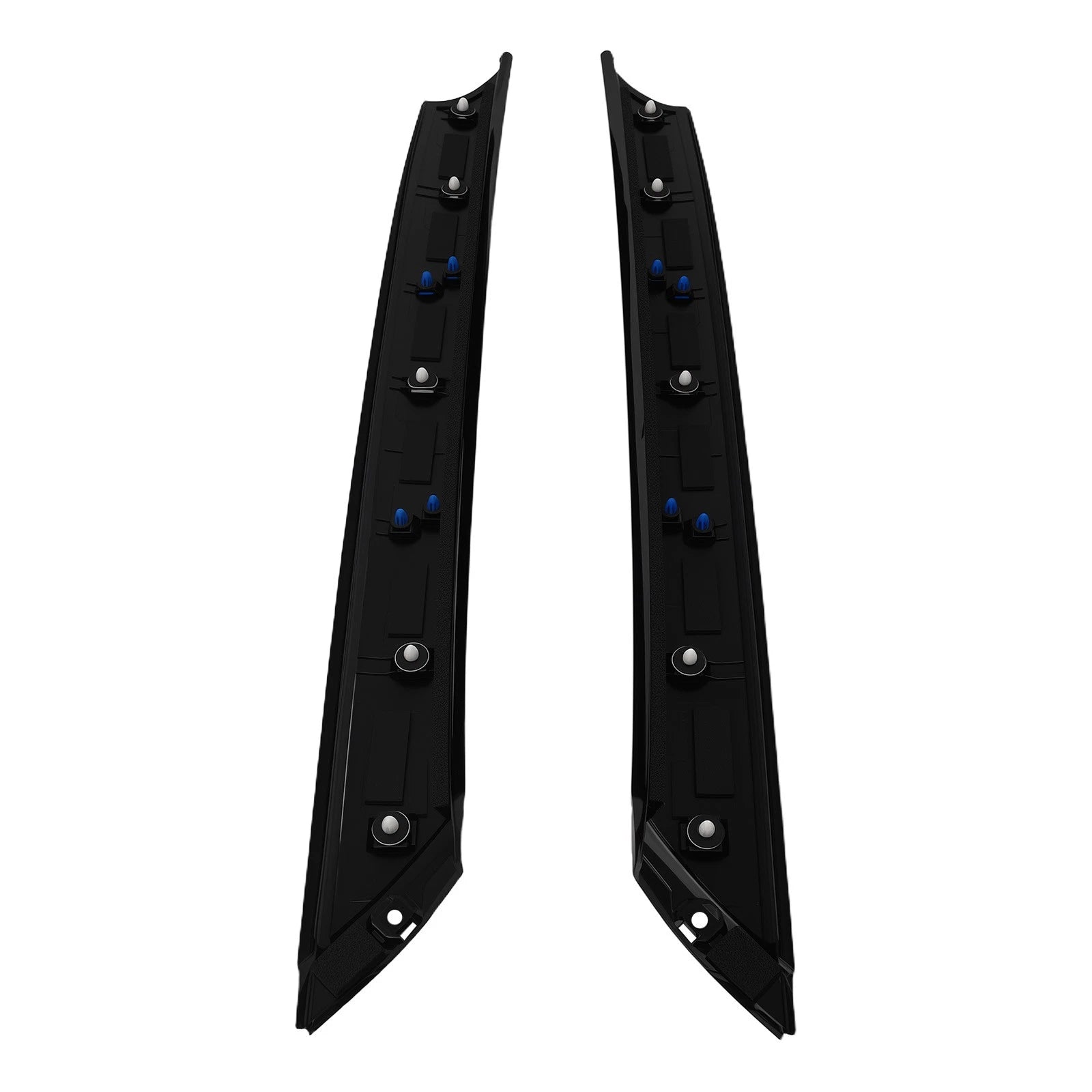 Set of 2 Windshield A Pillar Molding Trim Black for Veloster Turbo (2012–2017)