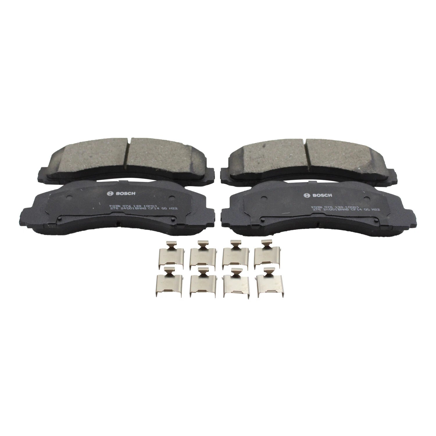 Bosch QuietCast Ceramic Front Disc Brake Pads for Ford F-150, Expedition (2004–2020)