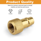 Metering Low-Side R-134a Tank Adapter for Robinair 19590 (R-134a)