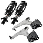 Set of 4 Front Struts w/Lower Control Arms for Ford Fusion (2013–2020)