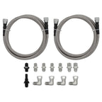 6AN Braided Transmission Cooler Lines Kit for GM 4L60E 4L80E (1993–2006) OFK19-70-SS