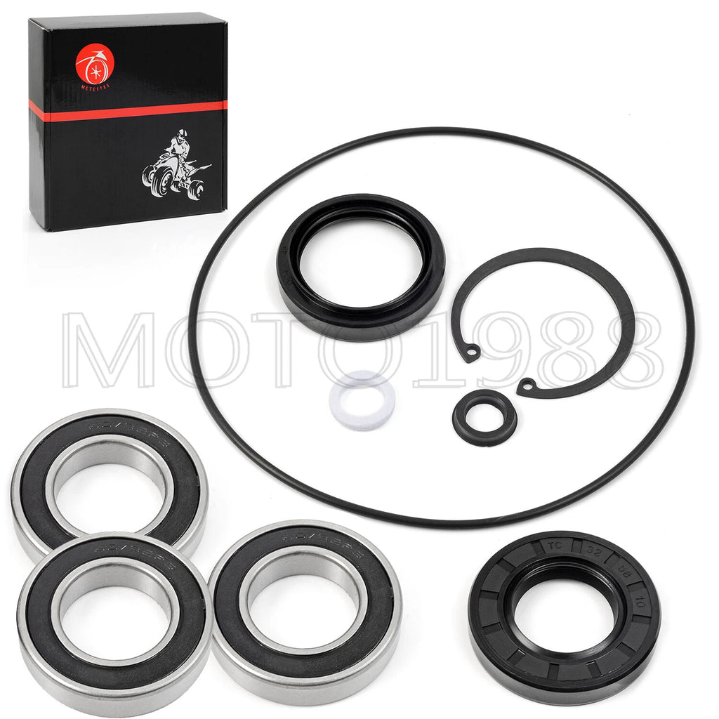 Rear Axle Brake Drum Wheel Seal Bearing Kit for Honda Recon 250 TRX250 (1997–2022)