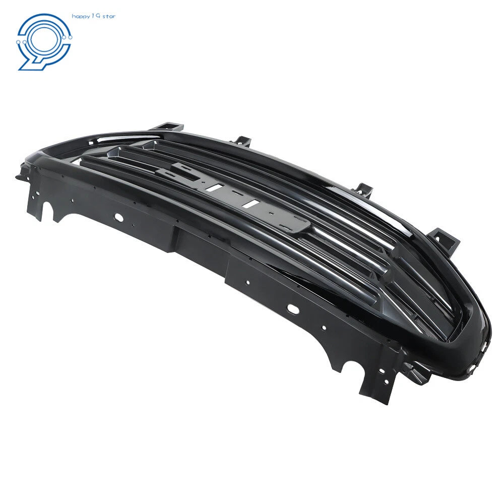 Glossy Black Front Bumper Upper Grille for GMC Terrain (2018-2021)