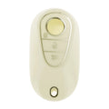 White Silver Edge Car Key Case for Mercedes-Benz C Class (2022–2023)