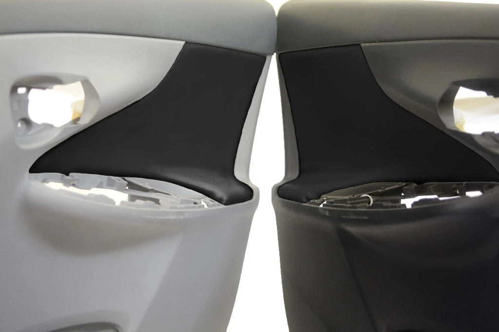 Front Left Door Panel Insert for Toyota Corolla (2009–2013) - Black Leather