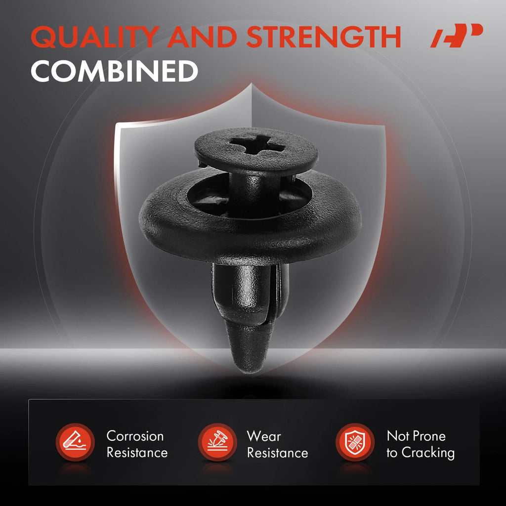 Nylon Back Garnish Trim Panel Retainer for Toyota Tacoma (2016-2023)