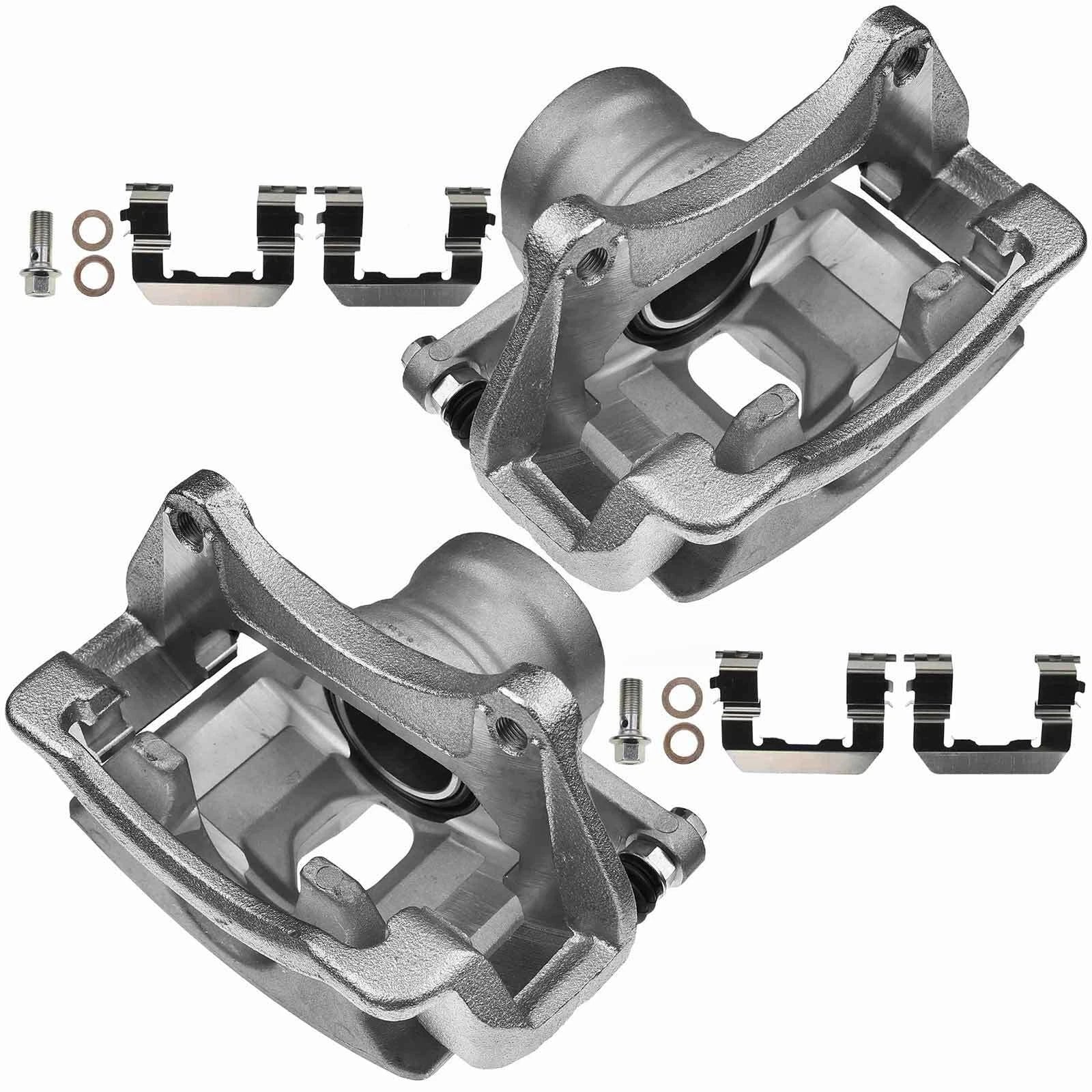2X Front Disc Brake Calipers with Bracket for Kia Optima (2011-2015)