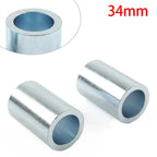 2X 34mm Front Wheel Axle Spacer for Honda CRF50F XR50R, Kawasaki, Suzuki