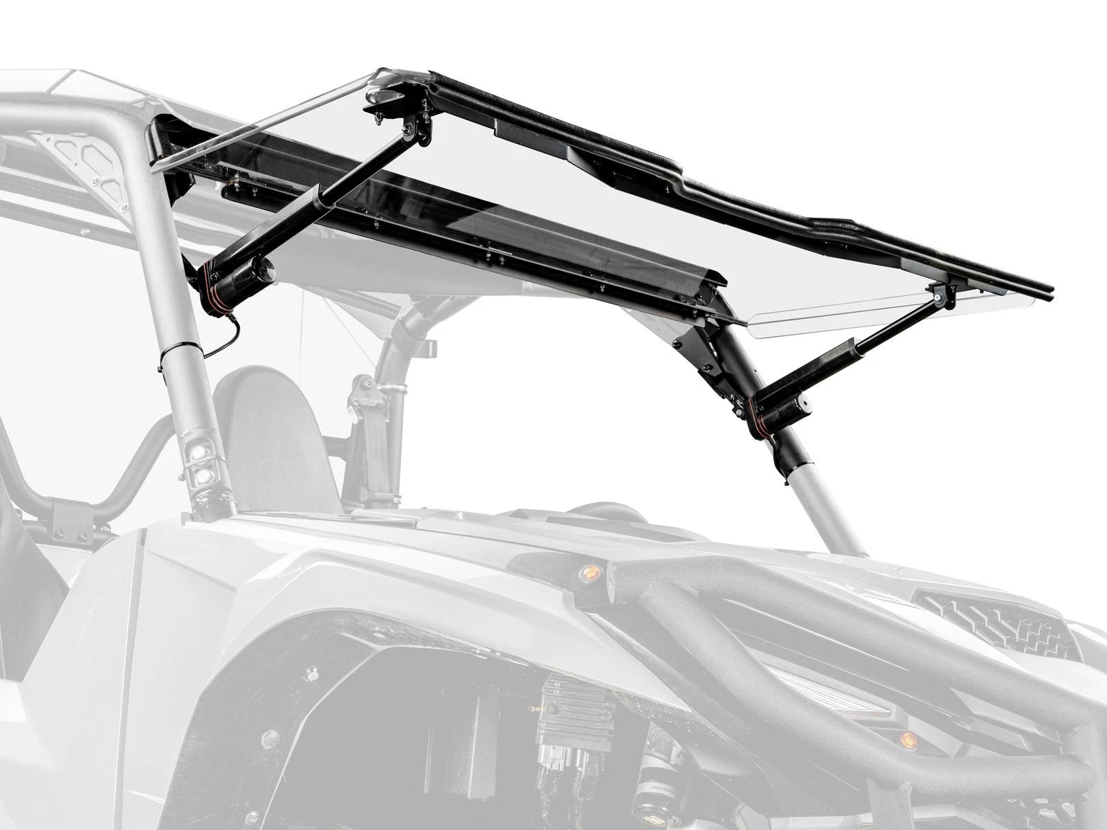 SuperATV Maxdrive Power Flip Windshield for Yamaha Wolverine X2 1000 (2024+)