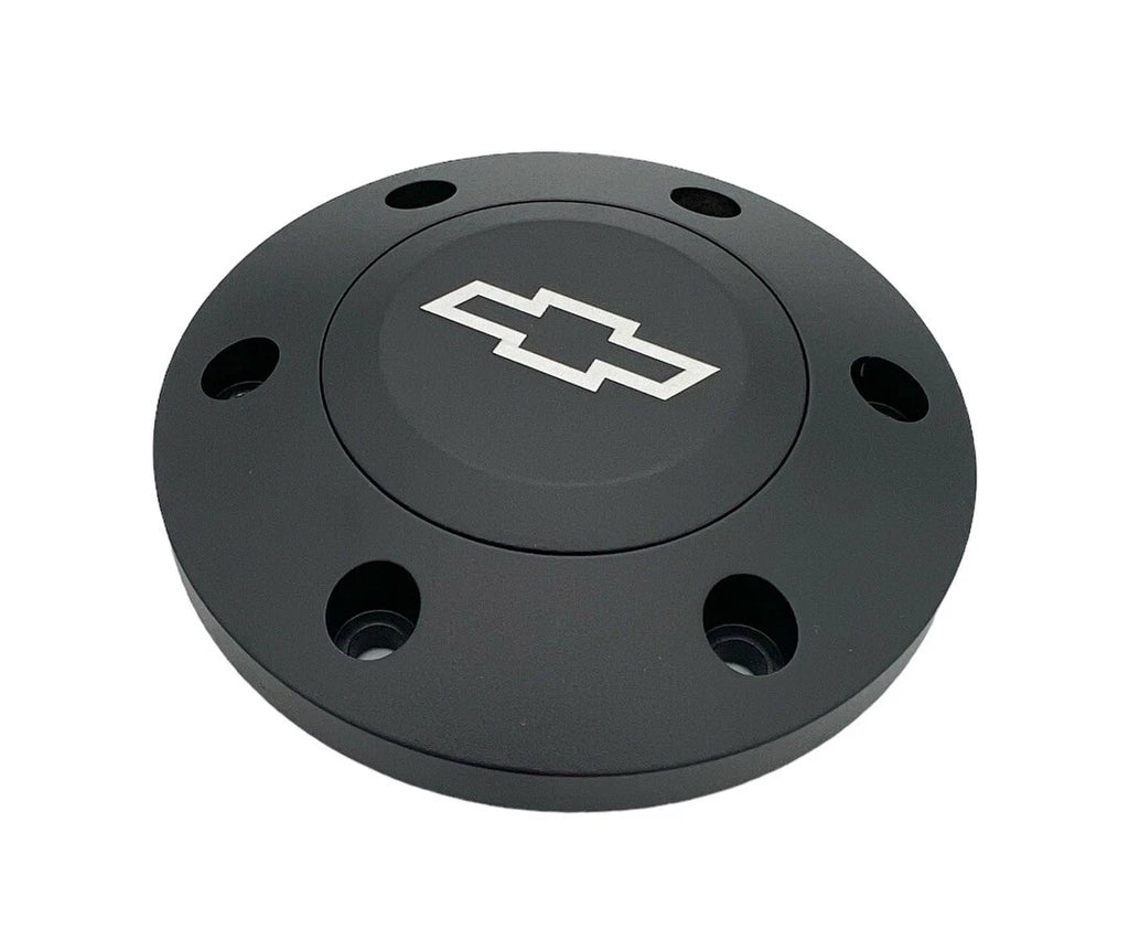 6 Hole Steering Wheel Horn Button Replacement for Chevy Bowtie (1984–1996)