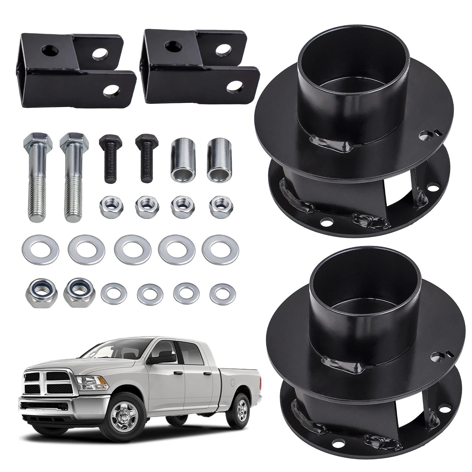 2.5'' Leveling Lift Kit Coil Spring & Spacer for Dodge Ram 2500 3500 (2014–2022)