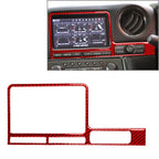 Nissan GTR R35 GPS Navigation Panel Cover Trim 2008-2016 Red
