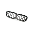 Carbon Texture Double Line Grille for BMW 1 Series F20 (2011–2014)