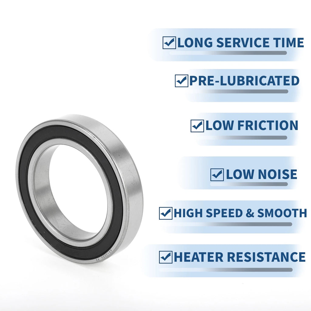 Deep Groove Ball Bearing 6013DDU for Scooter Skateboard (P0 65x100x18mm)