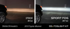 SS3 LED Fog Light Kit SAE Max White for 2010–2015 Lexus Models